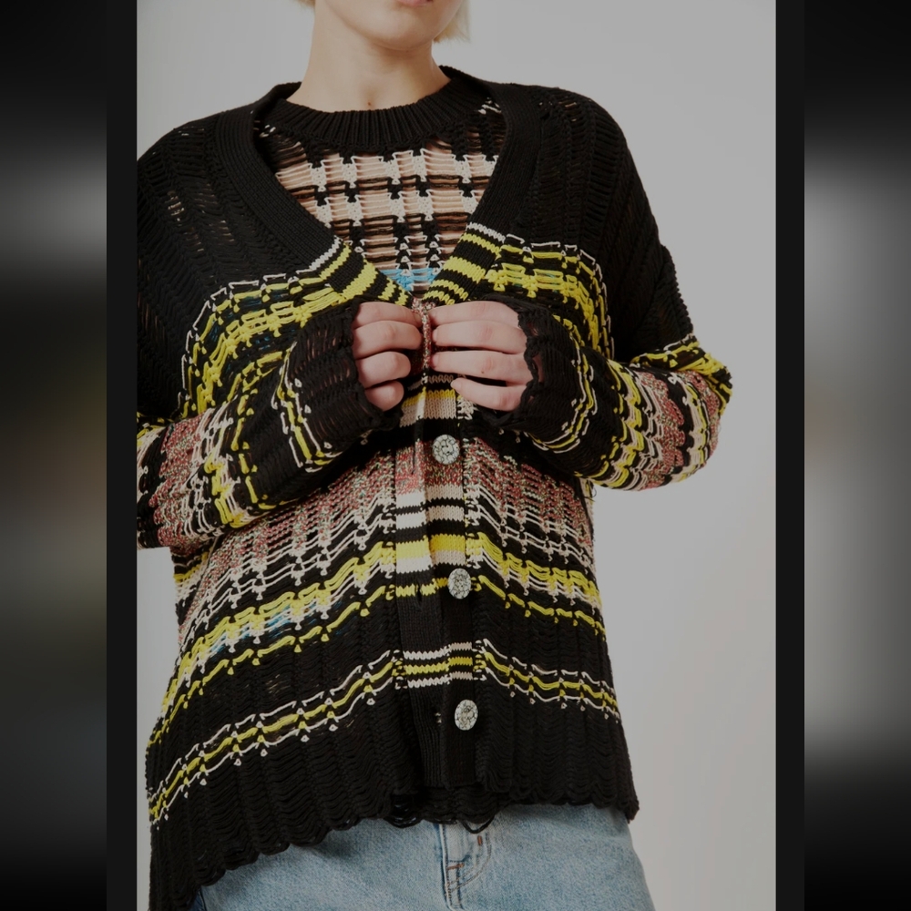 Zankov "Calvin" Oversized Cardigan